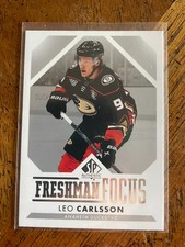2023-24 Upper Deck SP Authentic Freshman Focus #FF-2 Leo Carlsson
