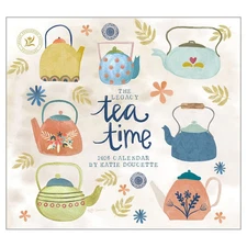 Legacy Publishing Group,  Tea Time 2026 Wall Calendar, 13.38'' X 12.13'', 12-Mon