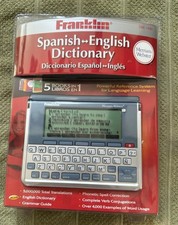 Franklin DBE-1490 Spanish-English Dictionary by Merriam Webster