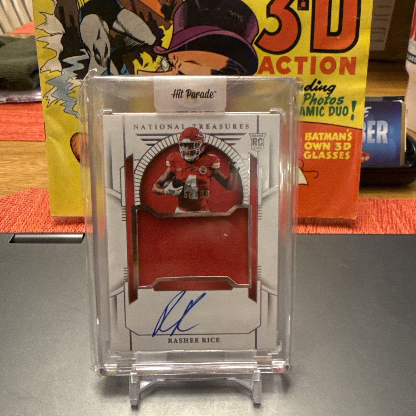 2023 National Treasures FOOTBALL RASHEE RICE (RC) ROOKIE True RPA #58/99 #185