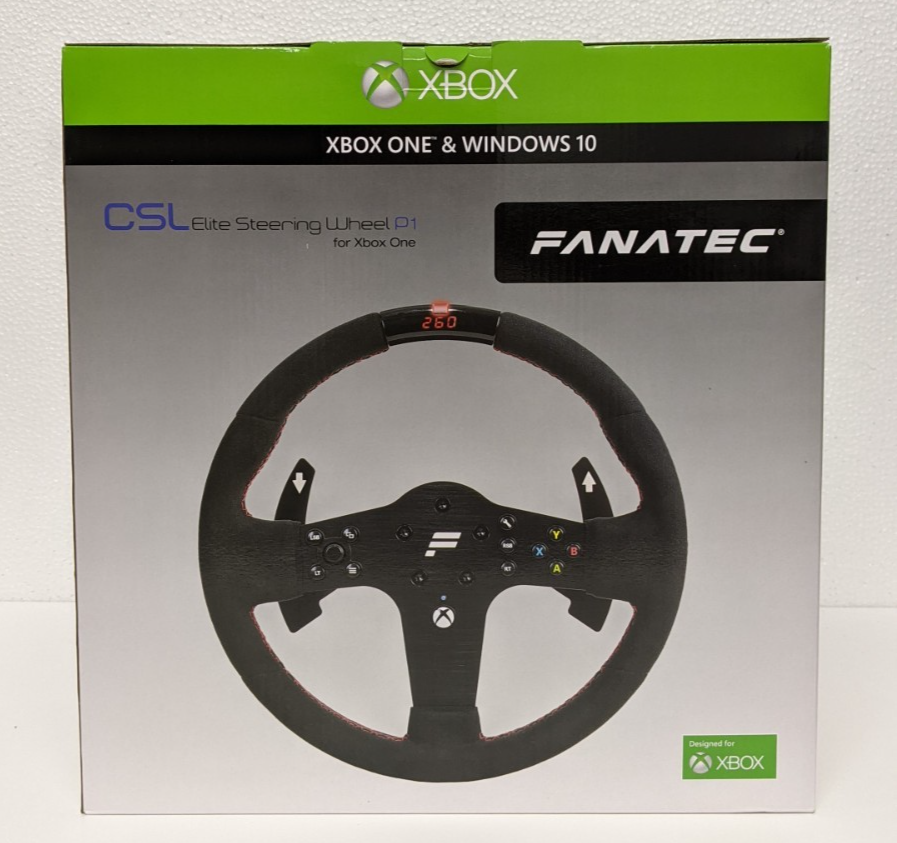 Fanatec CSL Steering Wheel P1 V2 Lightly for sale online | eBay