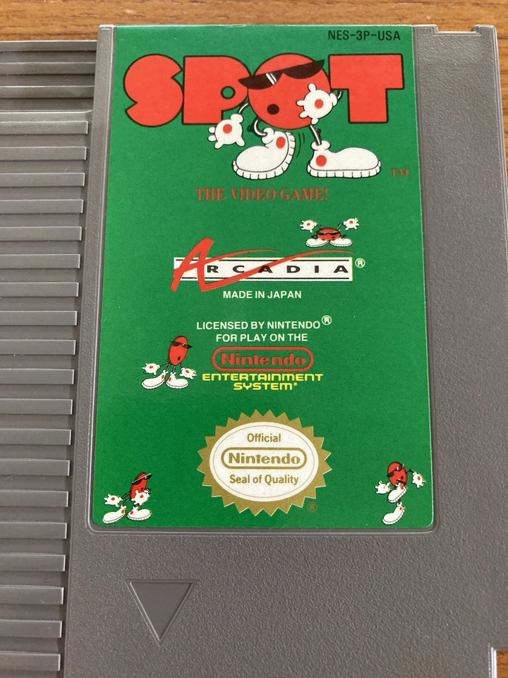 NES ~ SPOT THE VIDEO GAME ~ Nintendo Game 3 Screw NES-3P-USA Game Cart Only NTSC - Image 2 of 4