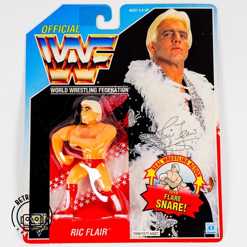 WWF Hasbro Ric Flair 1992 Series 6 US MOC NIB Vint...