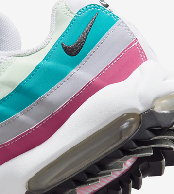 Nike Air Max 95 G Golf Mens Shoes Peony Volt Tint Dusty Cactus