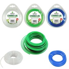 15M Strimmer Line Wire Electric Grass Trimmer Cutter Cord Tool Reel Refill Spare 0.33 per metre