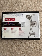 Delta Stainless 1-Handle Bathtub And Shower Faucet w/Valve 144710C-SS-I20