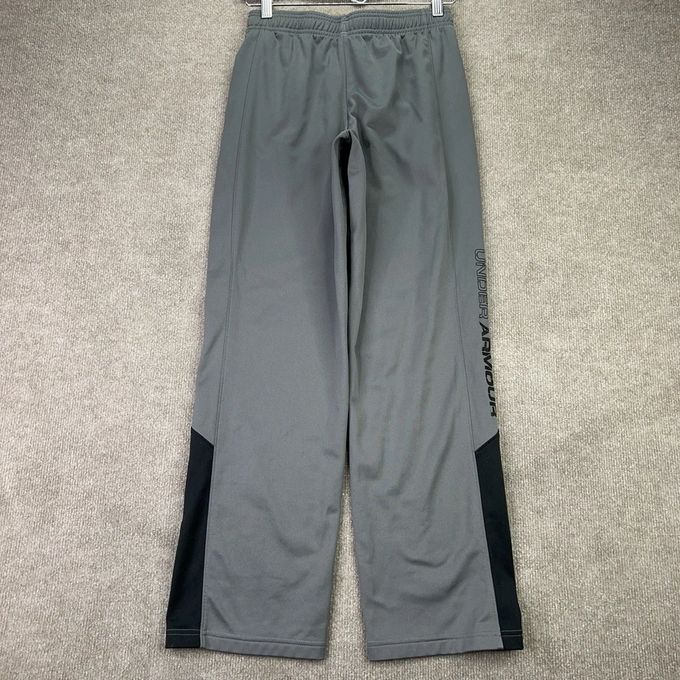 Under Armour Boys Brawler Sweat Pants Youth XL Gray Side Logo 1331693 - Image 4 of 4