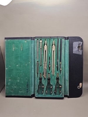 Vintage Dietzen ''PREP'' Drafting Tools and Compass Set 1087 Germany