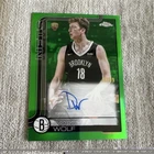 Topps Chrome 2025-26 Danny Wolf Nets Rookie Autographs Auto Green /99 TCAR-DW
