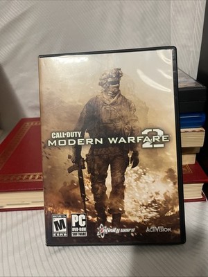 Call of Duty Modern Warfare 2 MW2 PC CD-ROM 2 DISC Windows XP Good Shape
