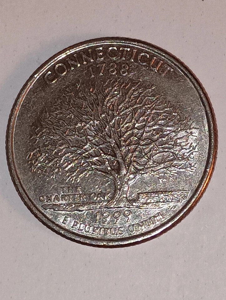 1788/1999 D Connecticut Quarter - Image 2 of 3