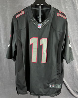 Nike Atlanta Falcons Julio Jones Jersey Mens XL Black Game Football Uniform 11