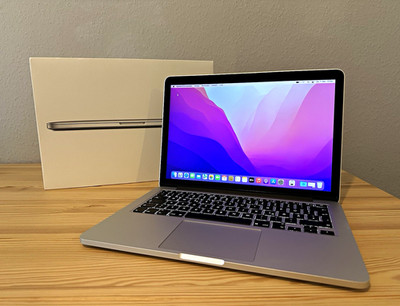 Apple MacBook Pro Retina 13,3'' i5 5. Gen 2,70GHz 8GB 500GB SSD Silber OVP
