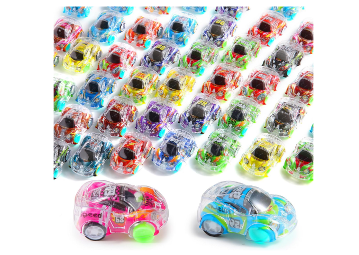 50-Piece Mini Pull Back Race Car Toy Set – Fun Bulk Vehicles for Toddlers & Kids