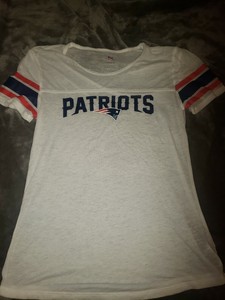 New England Patriots Shirt Womens Size Large Nfl Ebay