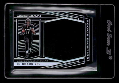 2018 Panini Obsidian Rookie Eruption Materials #35 D.J. Chark Jr. /100
