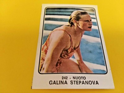 1973/74 GALINA STEPANOVA SWIMMING REC SPORTS CHAMPIONS FIGURE