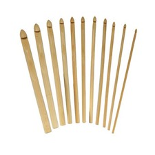 JubileeYarn Bamboo Crochet Hooks Set, 11pc