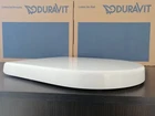 Duravit Starck 3 Toilet Seat 0063890000 White, Soft Close Lid Hinges Stainless Steel