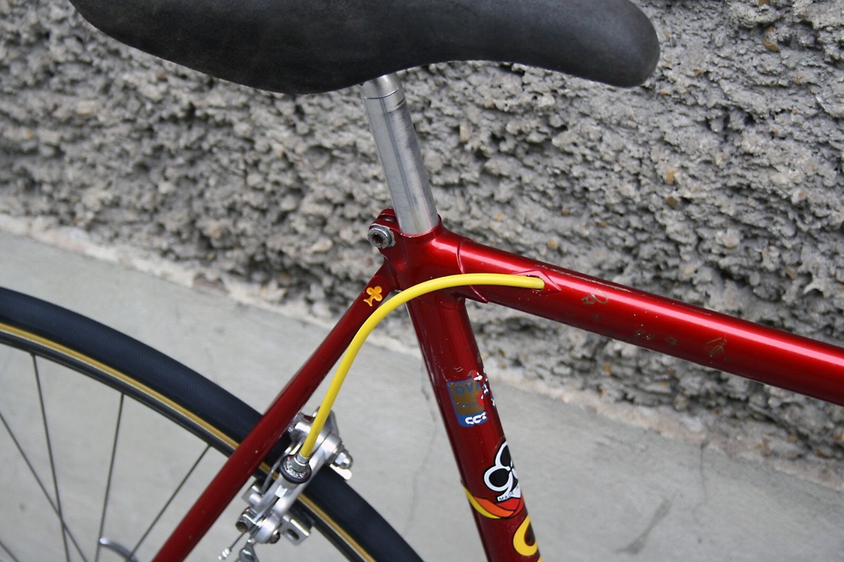 colnago oval cx campagnolo super record panto italy bike steel