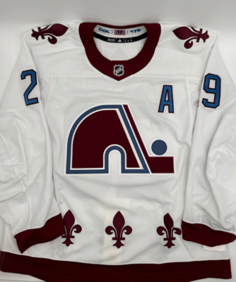 NEW Reverse Retro 1.0  MiC Authentic Avalanche Nathan MacKinnon Jersey Size 56