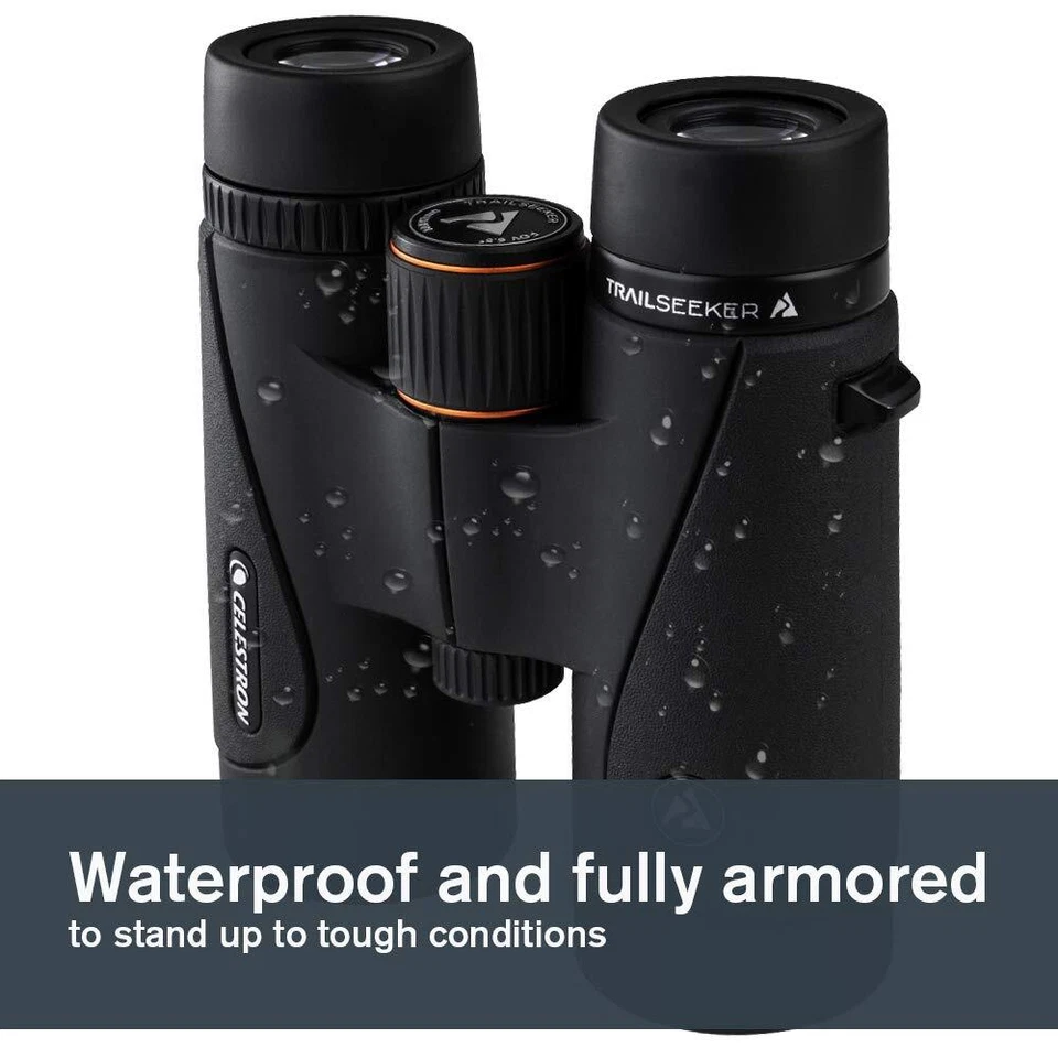 	Celestron 71404 TrailSeeker 8x42mm Roof Binoculars with Dielectric-Coated Lens	 - Image 4 of 4