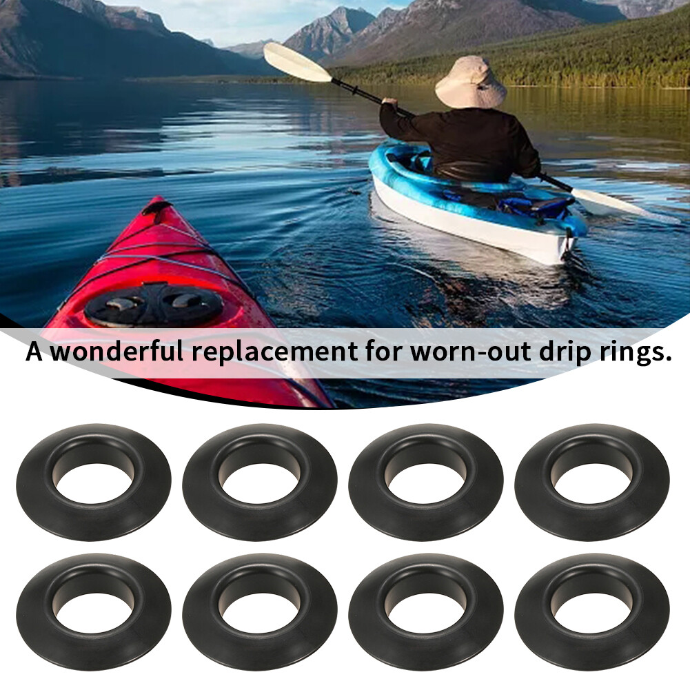 Kayak Paddle Water Sports Oar Replacement Parts Splash Guards Drip Ring