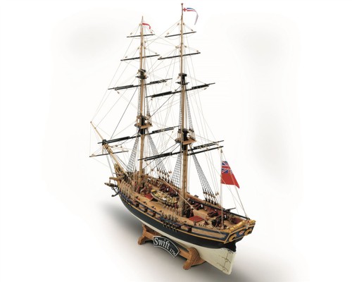 Mamoli MV59 - HMS Swift - Wood Plank-On-Frame Ship Model Kit Scale 1/70