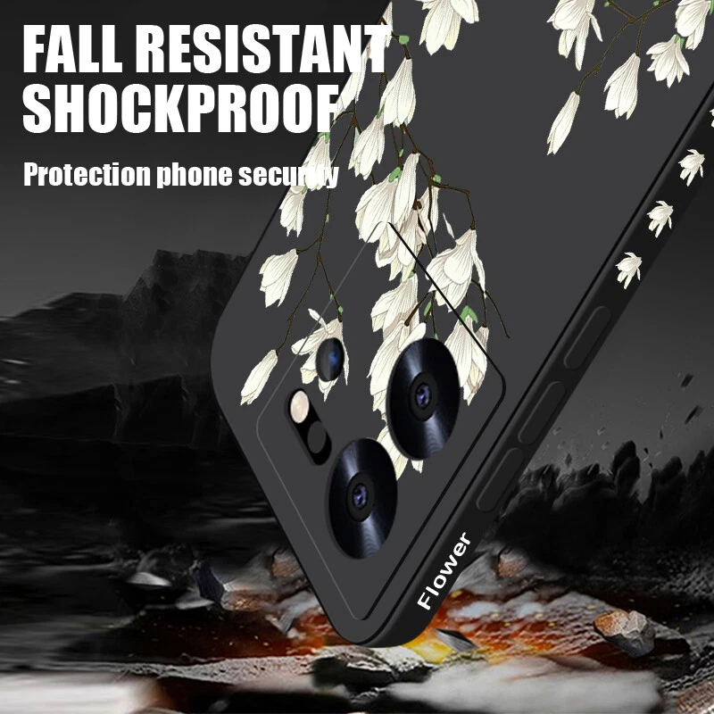 Shockproof Flower Lanyard Phone Case for Xiaomi Redmi Note 13T 12 11 Pro  