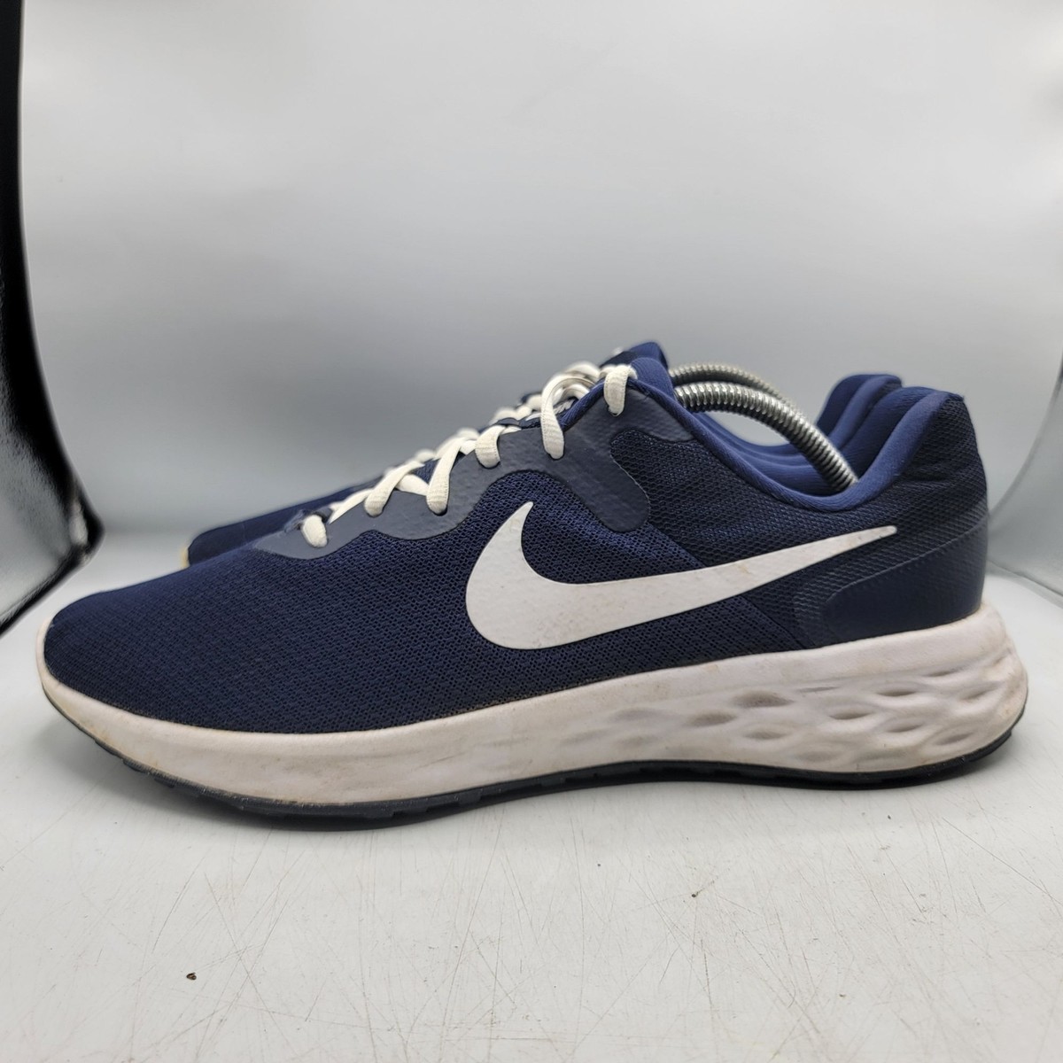 Nike Revolution 6 Next Nature Mens 12 Midnight Blue Athletic 