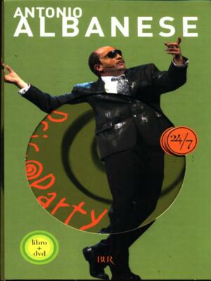 PSICOPARTY BUCH + DVD ALBANISCH ANTONIO BUR 2007 24/7 BROSCHÜRE