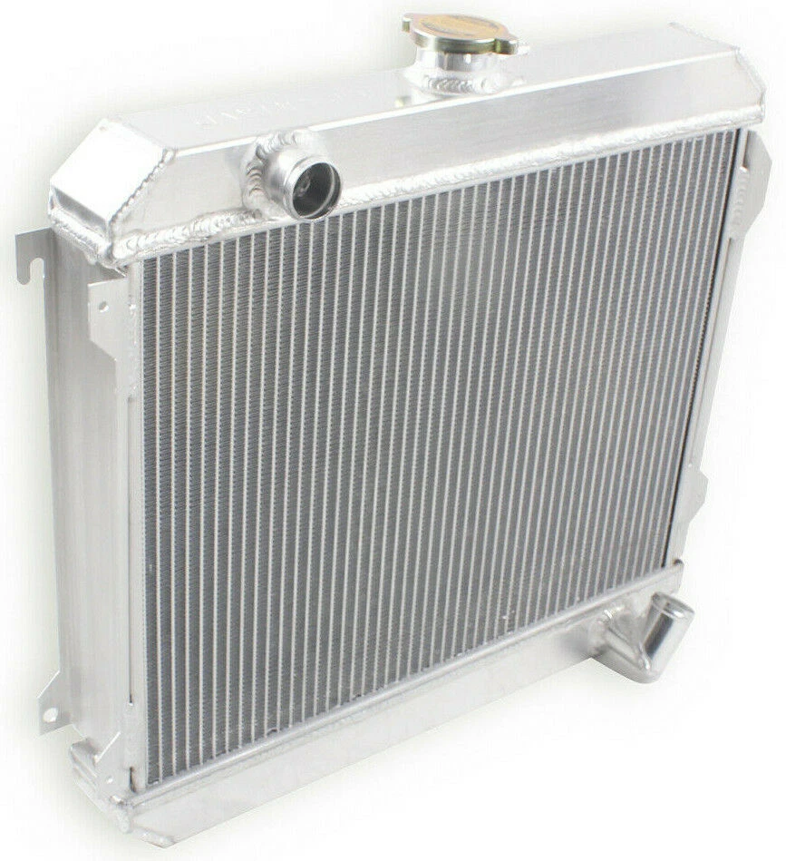 3 Row Aluminum Radiator For 1974-1979 Datsun 510 720 620 610 200B L20B 2.0L L4 - Image 3 of 4
