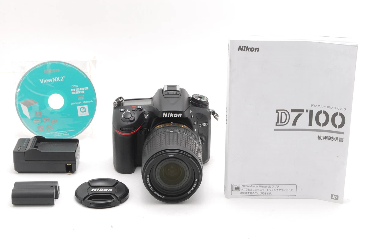【MINT+++ S/C 1177】Nikon D7100 AF S DX NIKKOR 18-140mm F3.5-5.6G VR ED From JAPAN