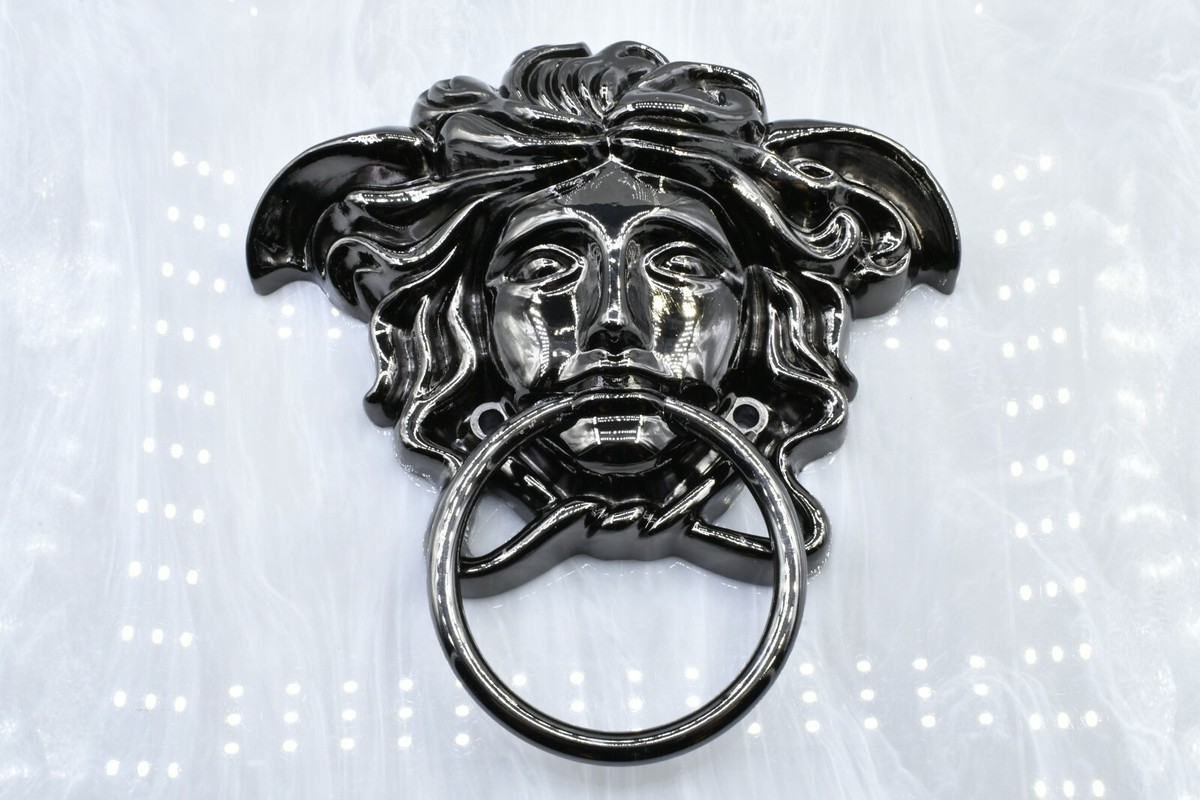 Gianni Versace door handle knocker medusa sunglasses vintage chain