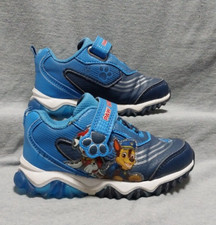 Nickelodeon, Paw Patrol, Light Up Sneakers, Kids Size 9, Navy, Cartoon
