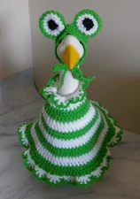 Goose Sweater, Porch Goose, Outdoor Decor, Goose Outfit, Goose Clothes, Fits 17"