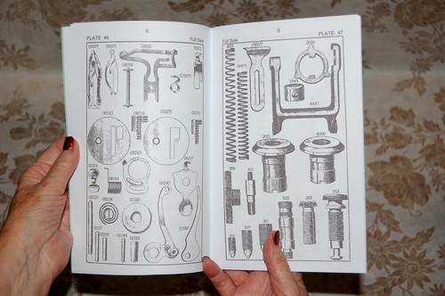 Parti illustrate manuale per servizio macchine da cucire cantante classi 27, 27k, 28k - Foto 4 di 6