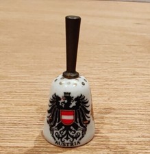 Vintage Miniatur Emaille Arta Austria Glocke