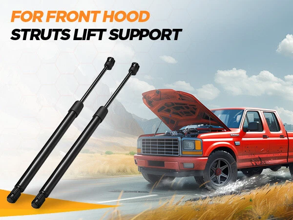 Qty2 Front Hood Gas Lift Supports Shocks For Ford Excursion F250 Super Duty — 第 3/4 张图片