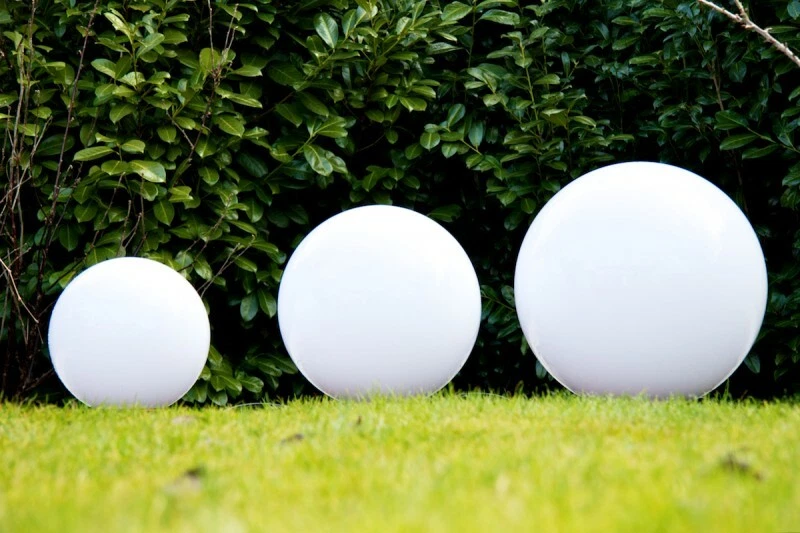 Kugelleuchten Set Gartenleuchte Außenlampe Gartenlampe Erdspiess Außenleuchte - Bild 3 von 4