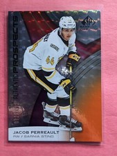 19/20 SP GAME USED CHL PROSPECTS ORANGE PARALLEL/199-JACOB PERREAULT-STING