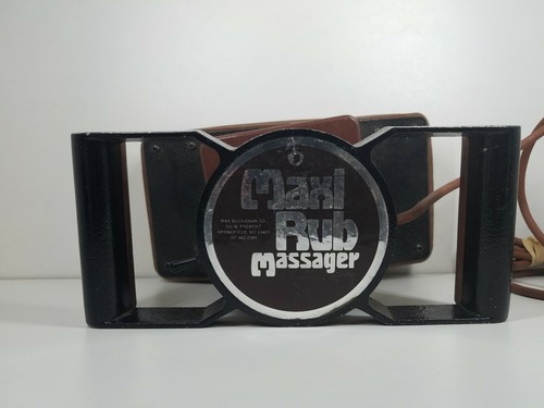 Vintage Maxi Rub 2-Speed Personal Vibrating Massager Professional Full Body EUC
