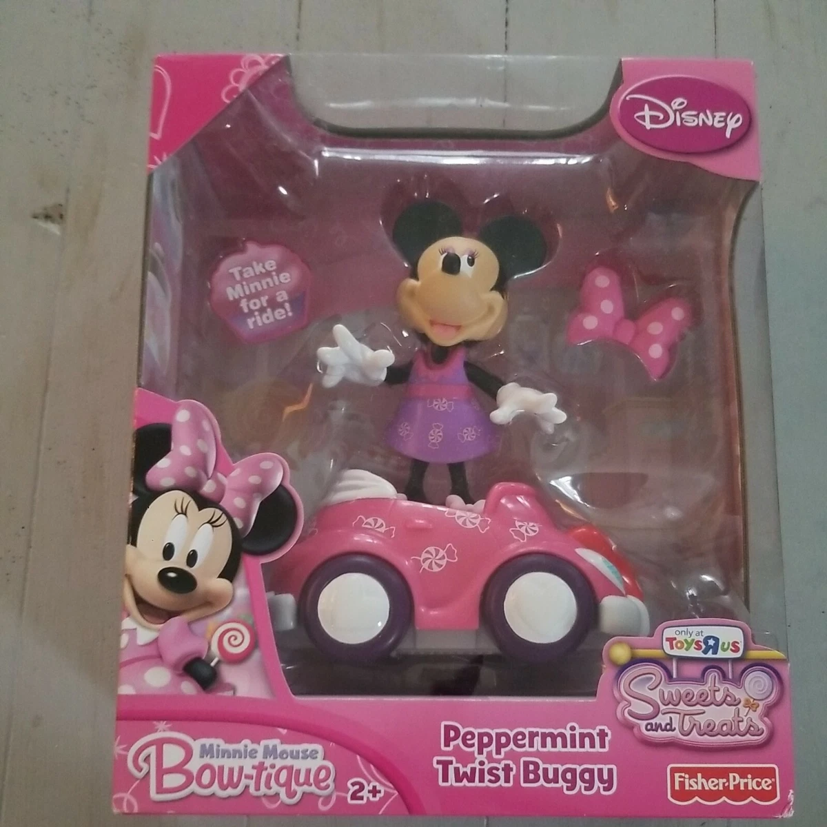 Minnie Mouse Peppermint Twist Buggy NIB Unopened eBay