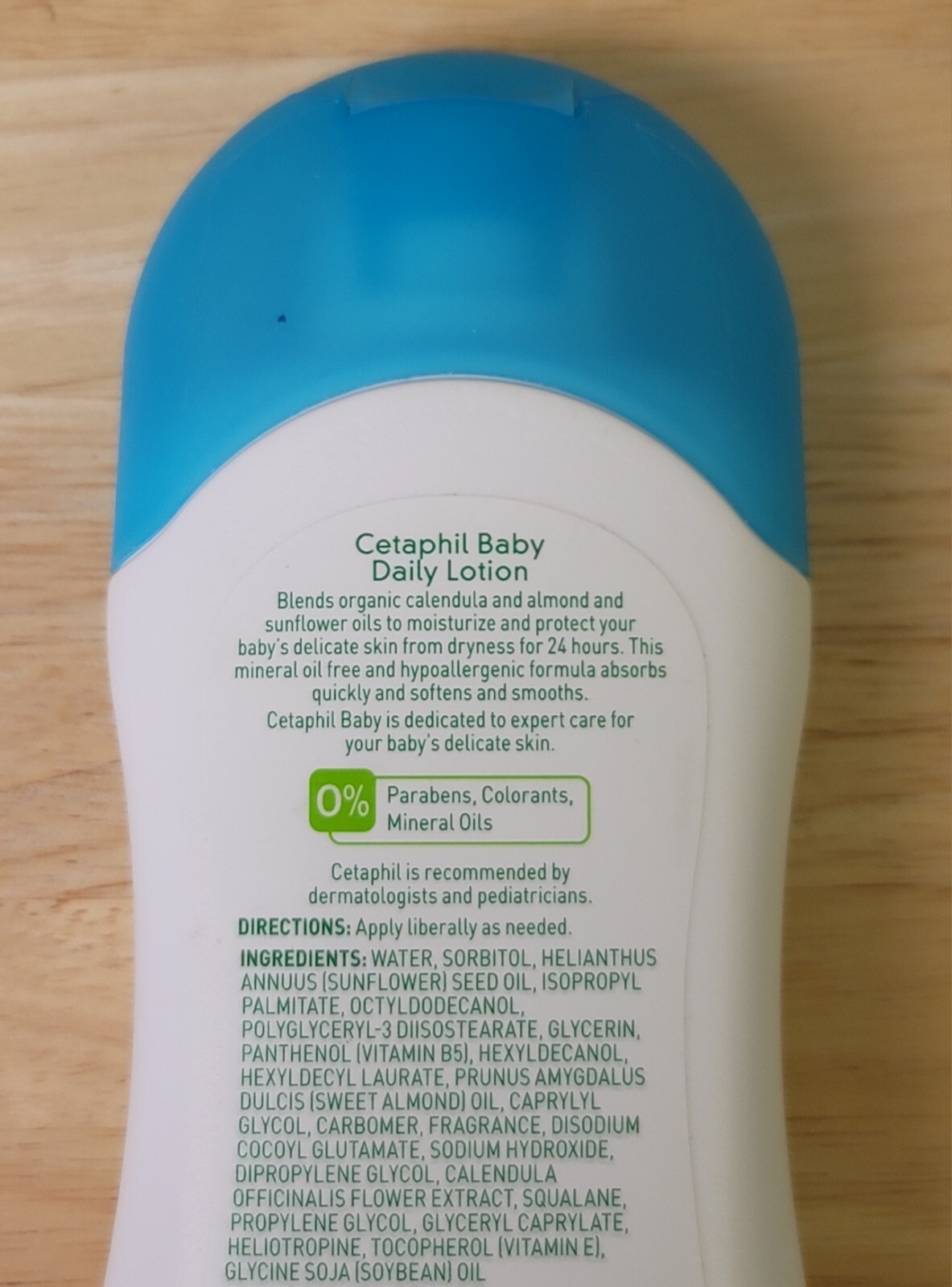 (3) Cetaphil Baby Daily Lotion Face & Body with Organic Calendula  6.7 fl oz 