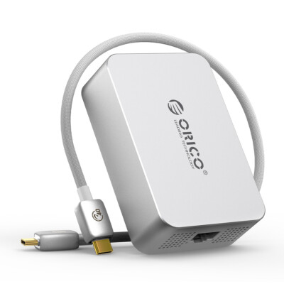 ORICO 10 Gigabit Network Card Compatible with Thunderbolt 4 Backward to 2.5G 1G