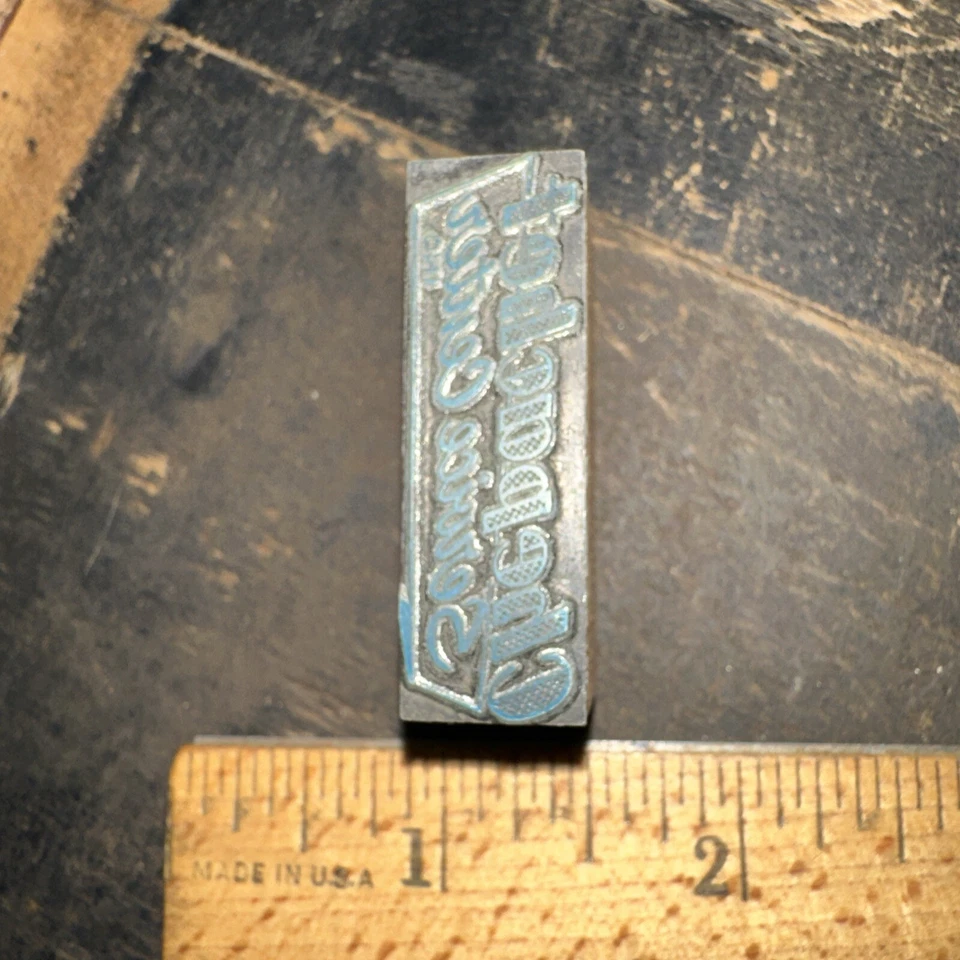 Printing Block “ Chepachet Service Center “ Rhode Island - Image 3 of 4