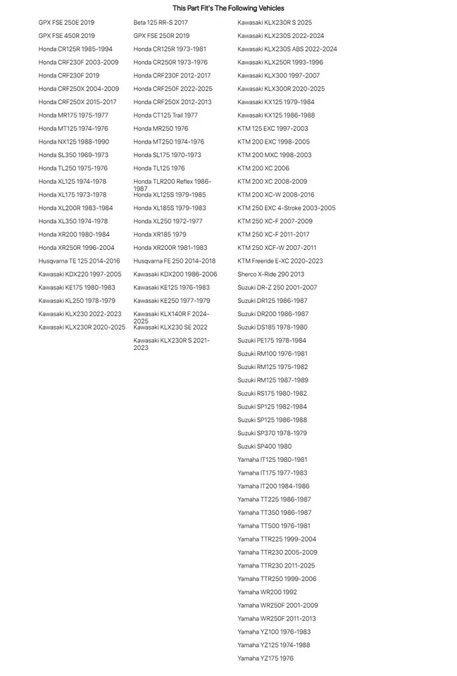Kenda 047601807C0 K760 Trakmaster II Rear Tire 100/100-18 (59M) Tube Type - Image 2 of 4
