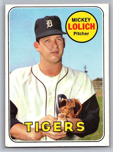 1969 Topps #270 Mickey Lolich EX-EXMINT