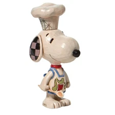 Jim Shore Chef Snoopy Mini 6010120 NEW for 2022 Peanuts Cooking Figurine Snoopy