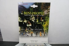 BACHMANN HO SCALE MINI PEOPLE #42335 OLD WEST FIGURES 6 FIGURE SET! ON CARD!